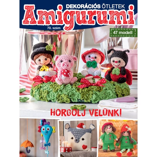 Dekorációs ötletek 2025/70 - amigurumi