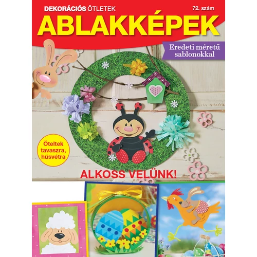 Dekorációs ötletek 2026/72 - húsvét (papírfigurák gyerekeknek)