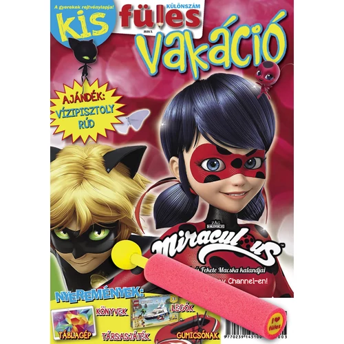 Kis Füles különszám 2020/03 + ajándék vízipisztolyrúd