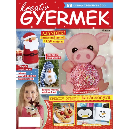 Kreatív Gyermek Karácsony, tél 2018/30