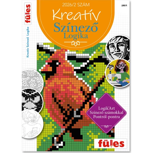 Kreatív színező logika 2026/2