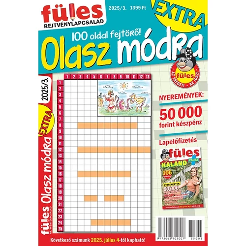 Olasz módra extra 2025/3