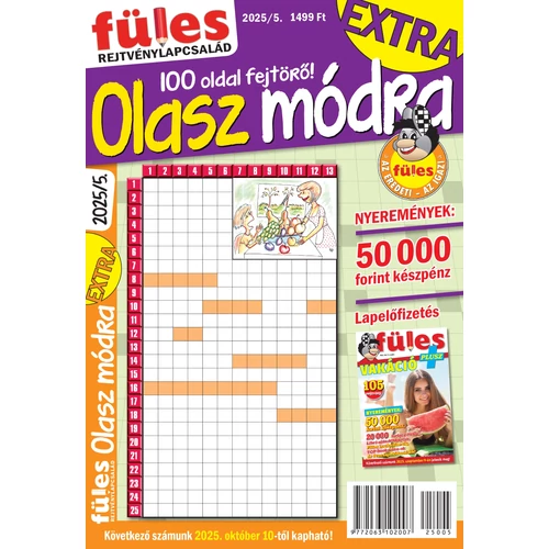 Olasz módra extra 2025/5