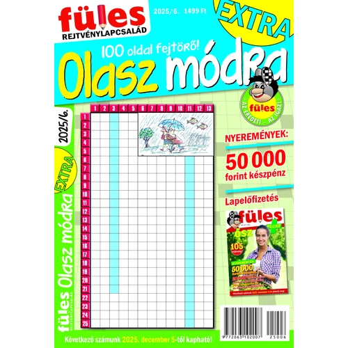 Olasz módra extra 2025/6