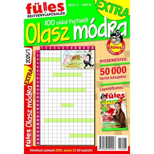 Olasz módra extra 2025/7