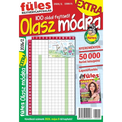 Olasz módra extra 2026/2
