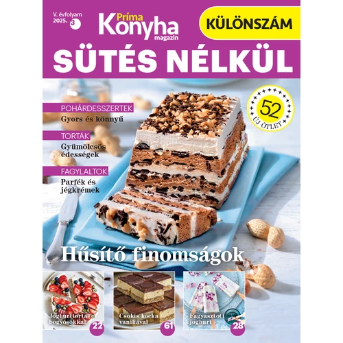 Príma Konyha különszám 2025/3 - fagyik és sütik