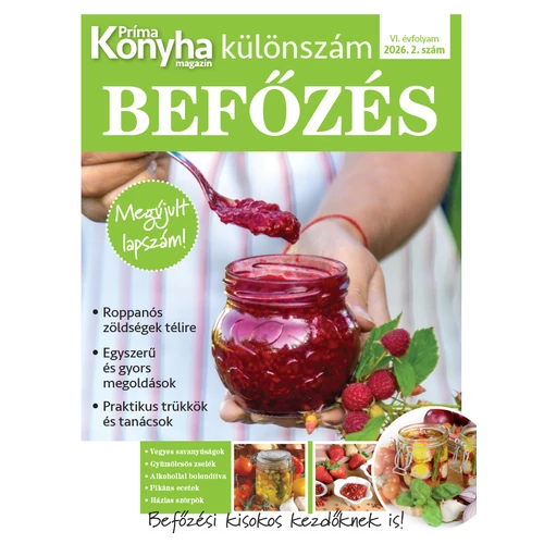 Príma Konyha különszám 2026/2 - befőzés