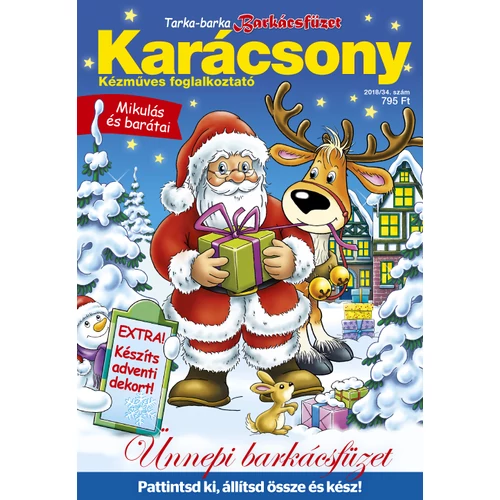 Tarka Barka barkácsfüzet 2018/34