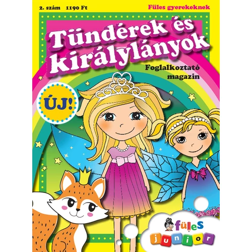 Tündérek és királylányok 2020/2 + ajándék zselés toll szett (12 darabos)