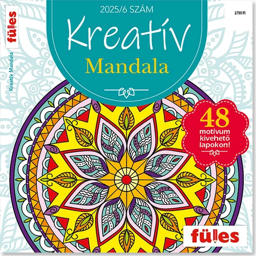 Kreatív mandala 2025/6